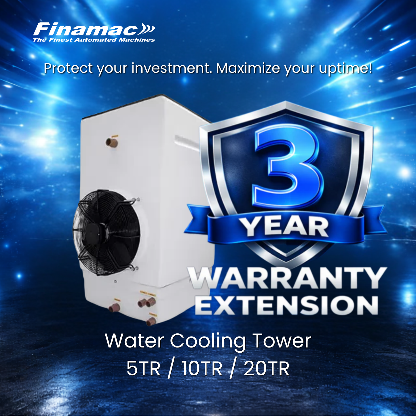 Extended warranty – Cooling tower