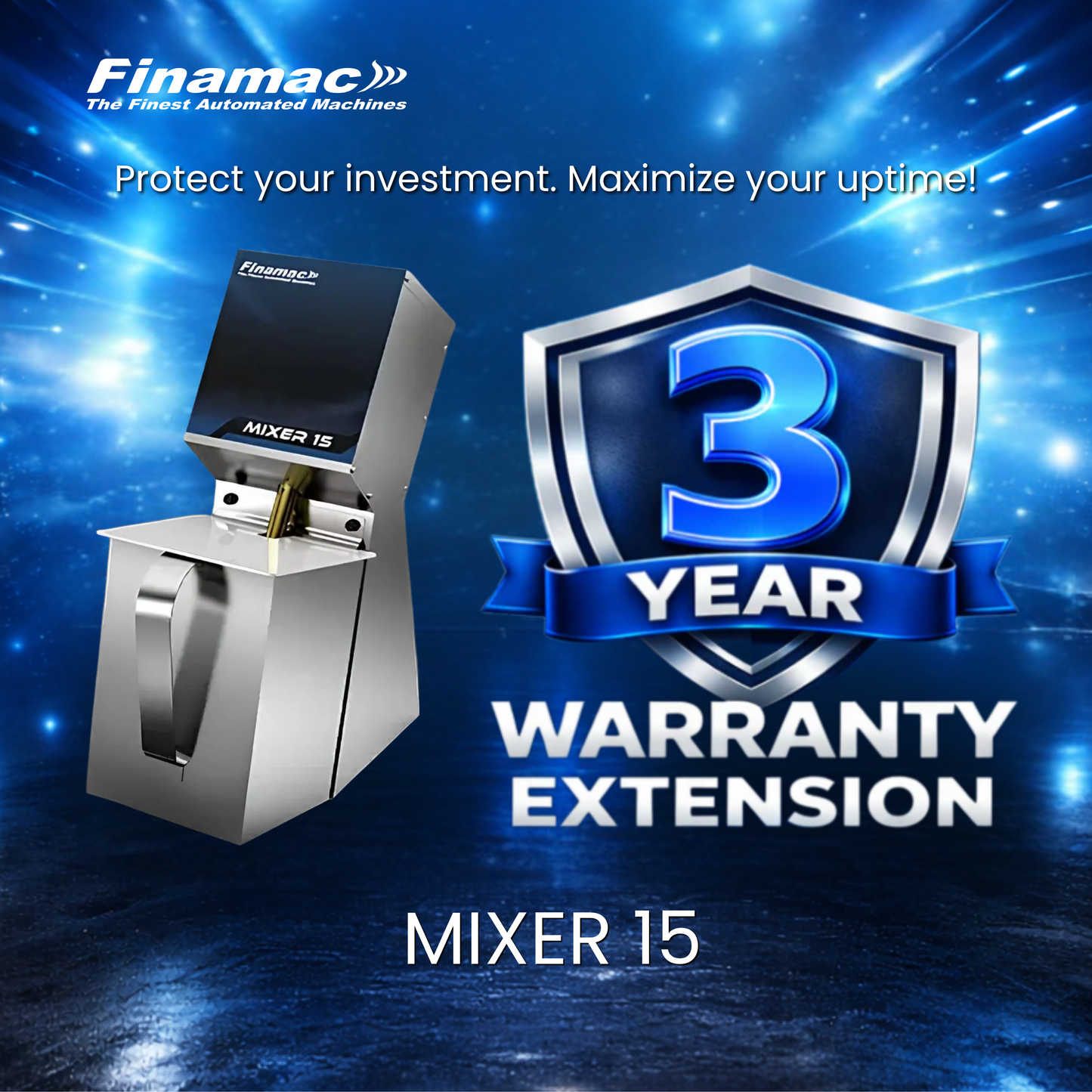 Extended warranty – Mixer 15