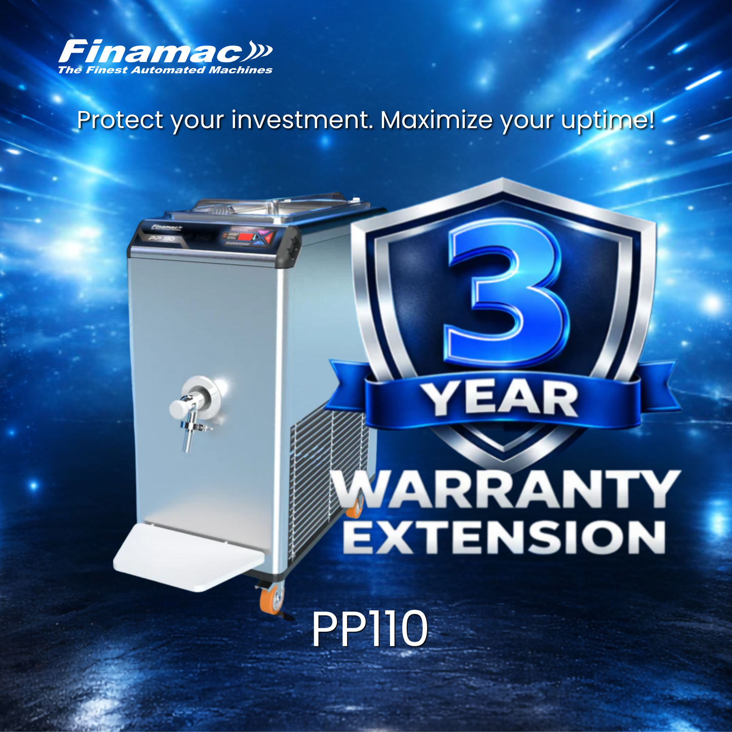 Extended warranty – PP 110