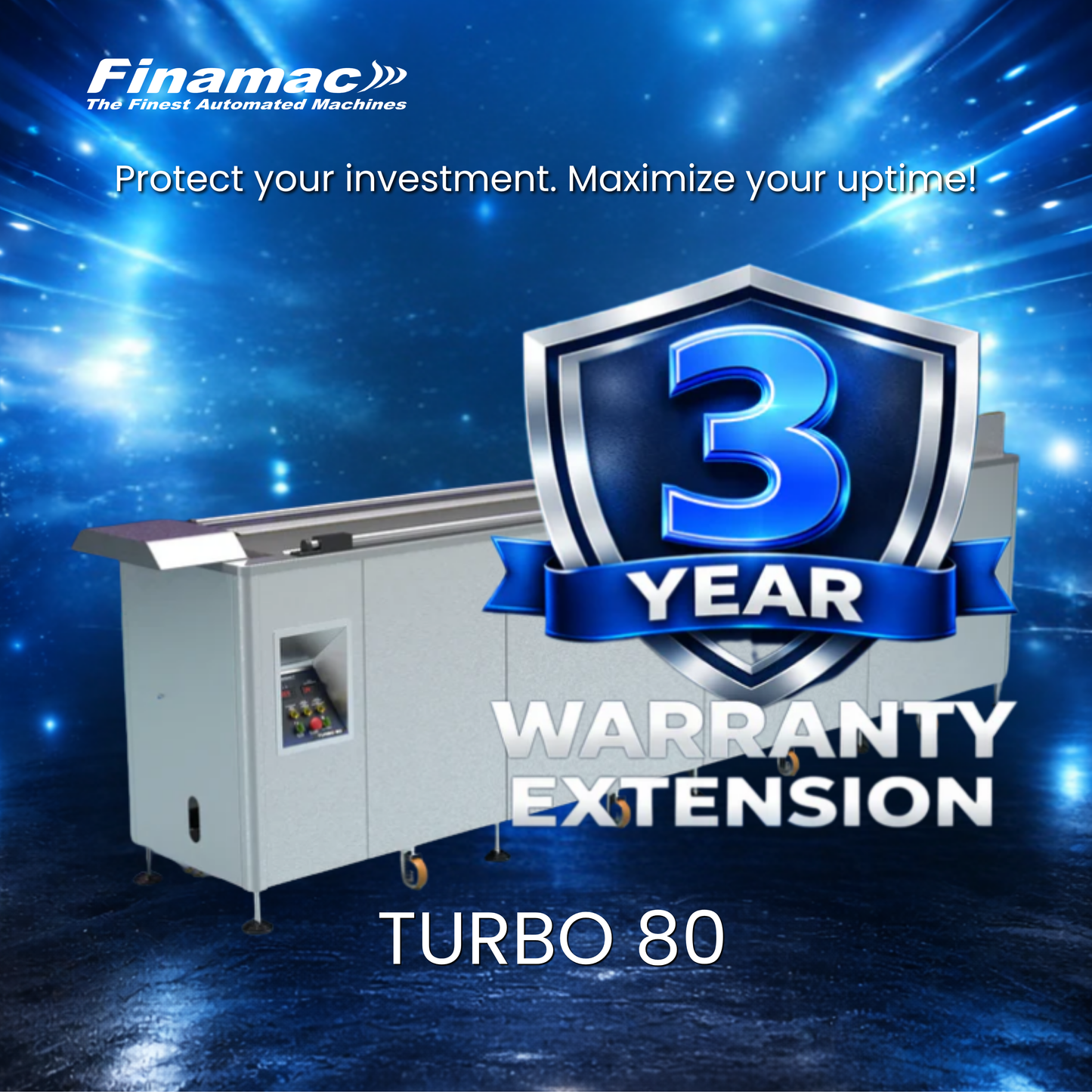 Extended warranty – Turbo 80