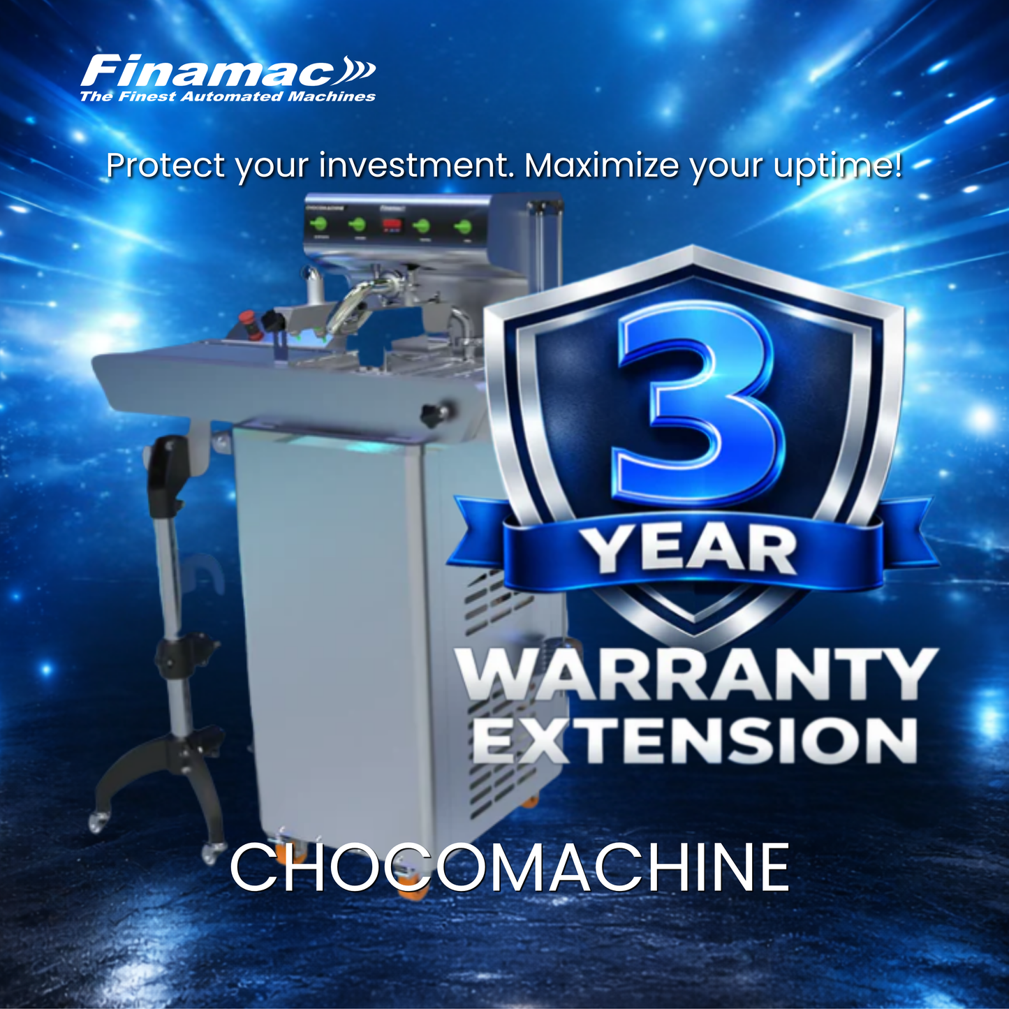 Extended warranty – Chocomachine