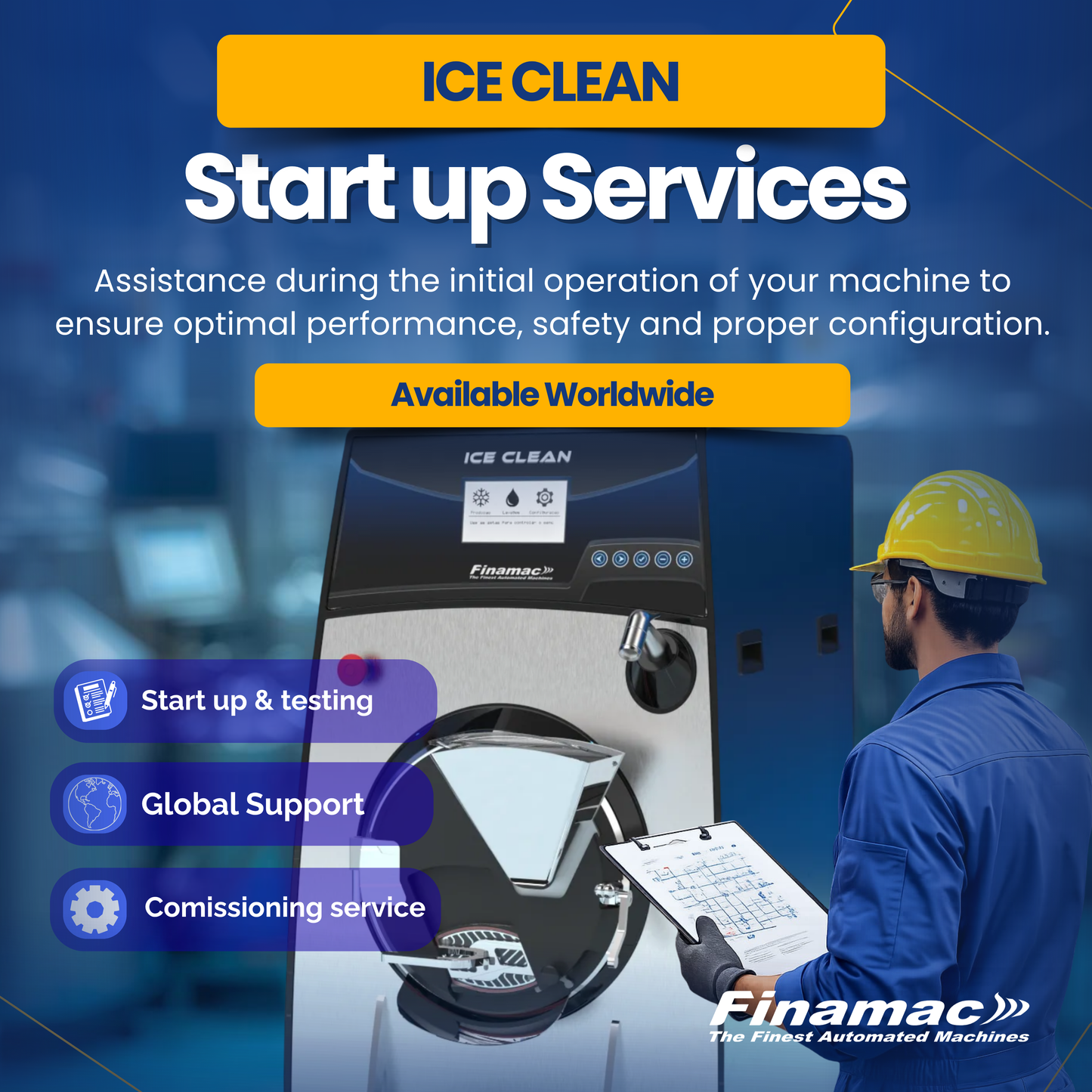 U.S. Machines Start up Services - Ice Clean