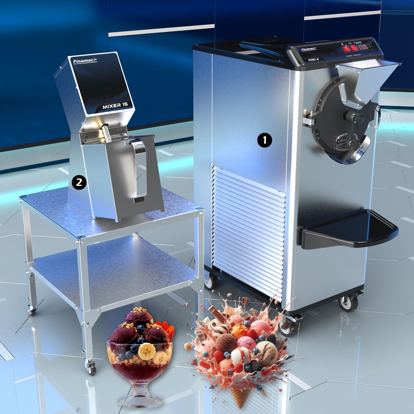 Artisanal Ice Cream Production Set - Basic Version
