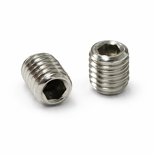 Stainless steel M6x8 headless allen screw