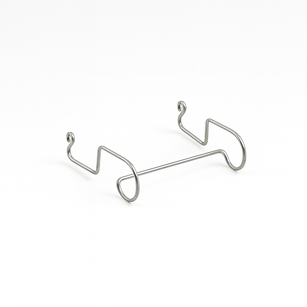 Front scraper blade clamp