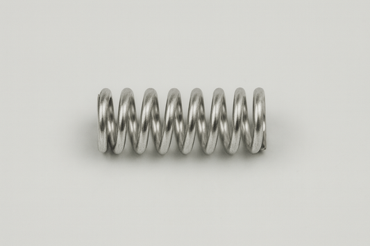 Flat bar scraper spring