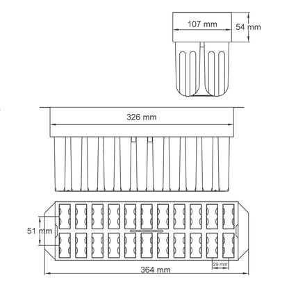 Mold Megamaxxi For Ice Pops with 80ml / 2.70oz