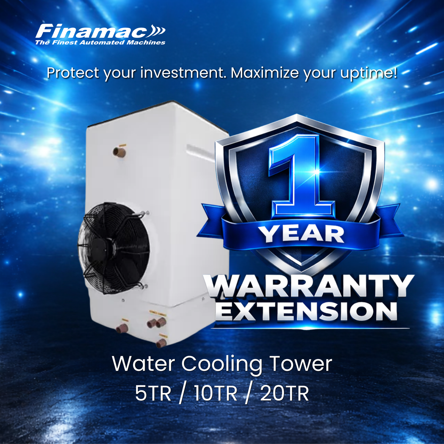 Extended warranty – Cooling tower