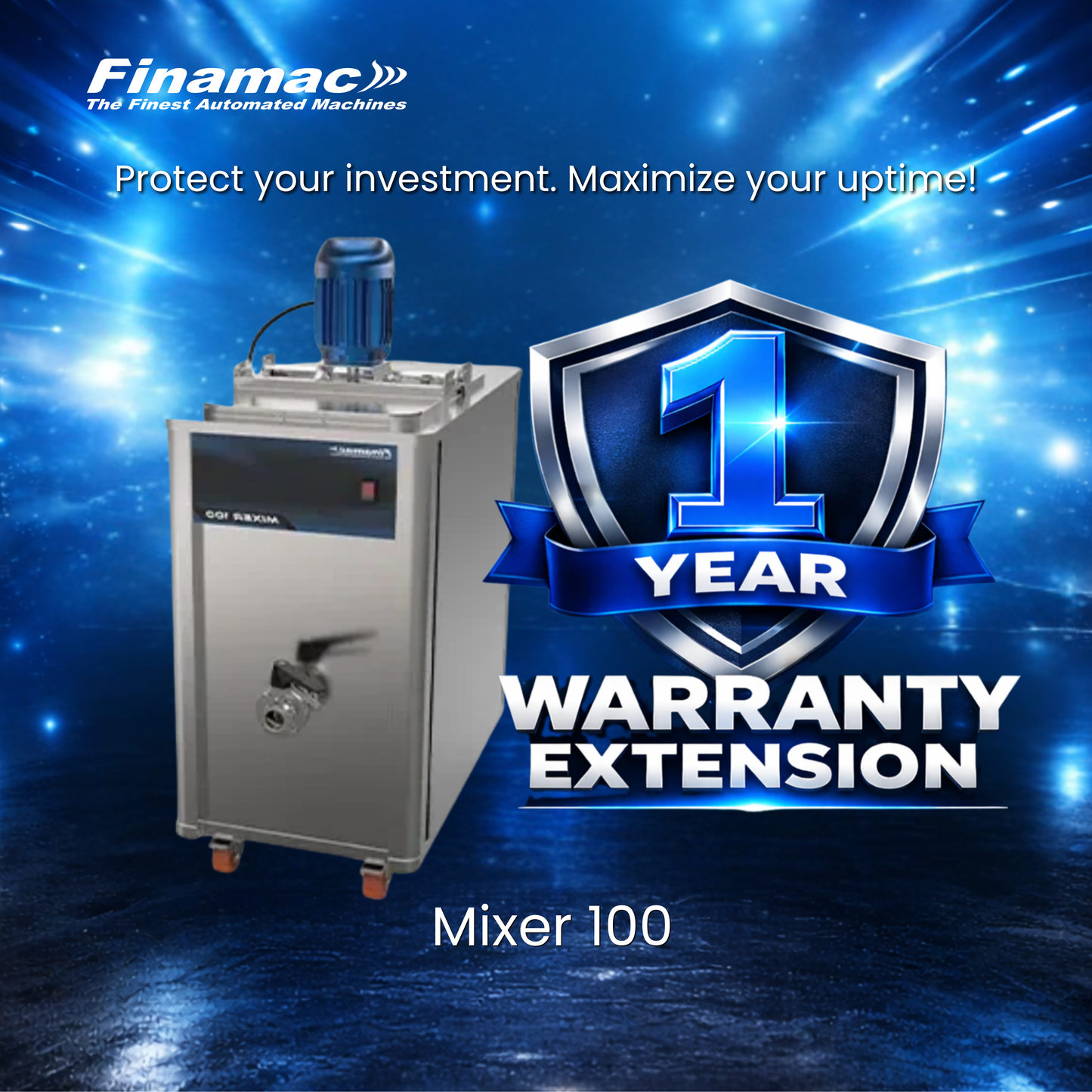 Extended warranty – Mixer 100