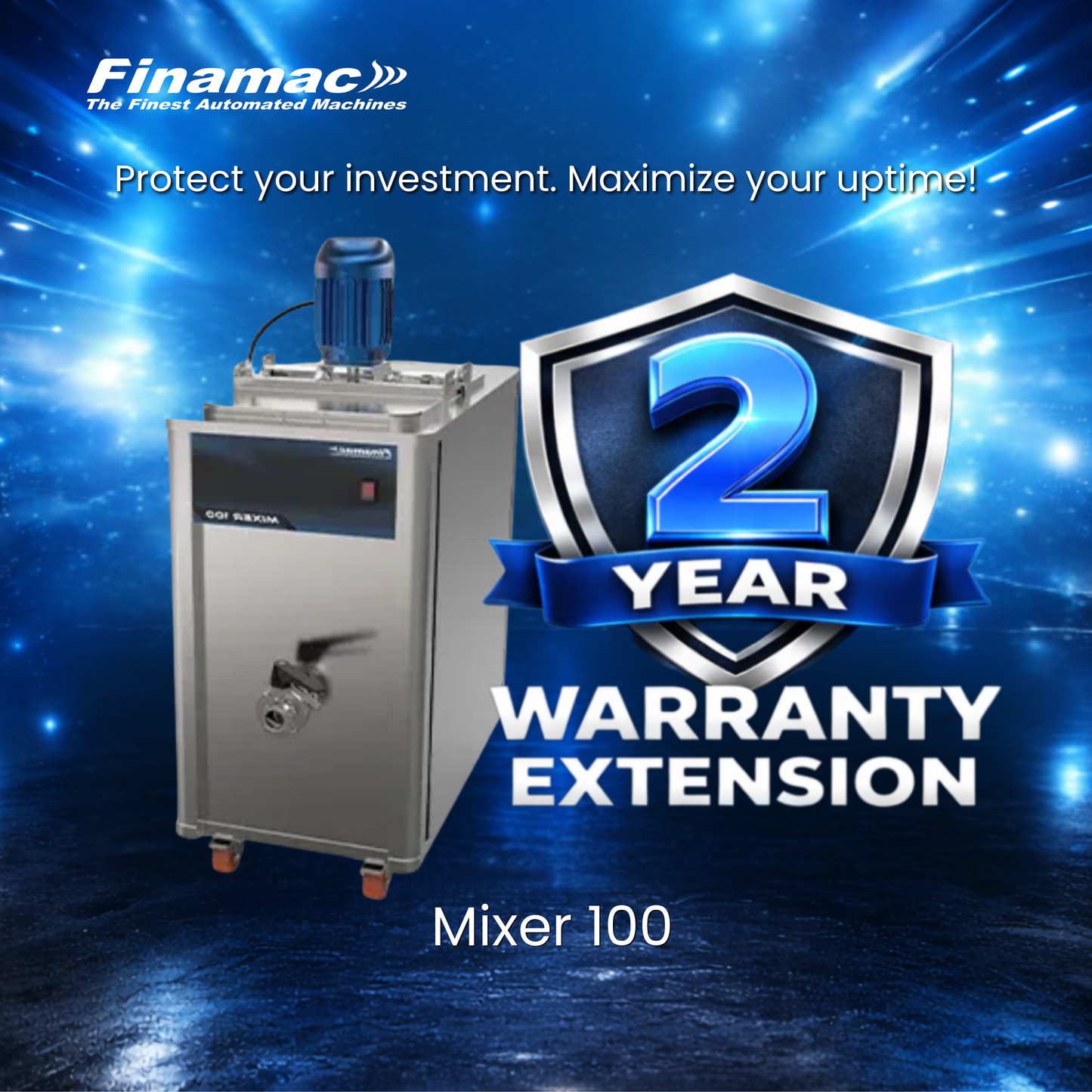 Extended warranty – Mixer 100