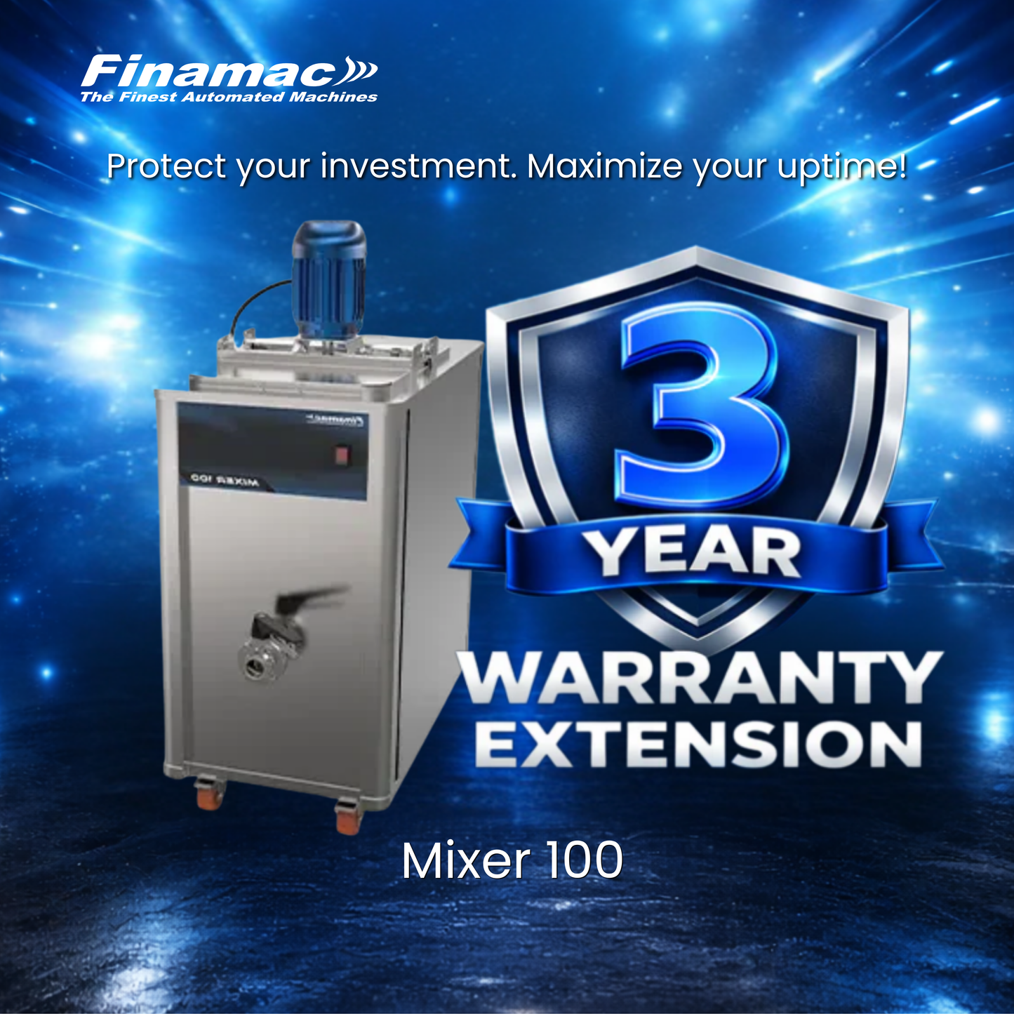 Extended warranty – Mixer 100