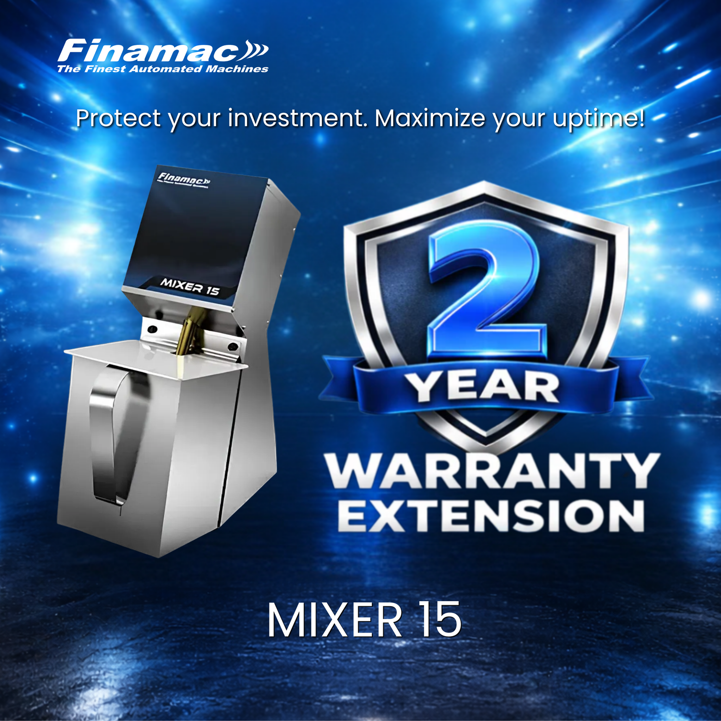 Extended warranty – Mixer 15