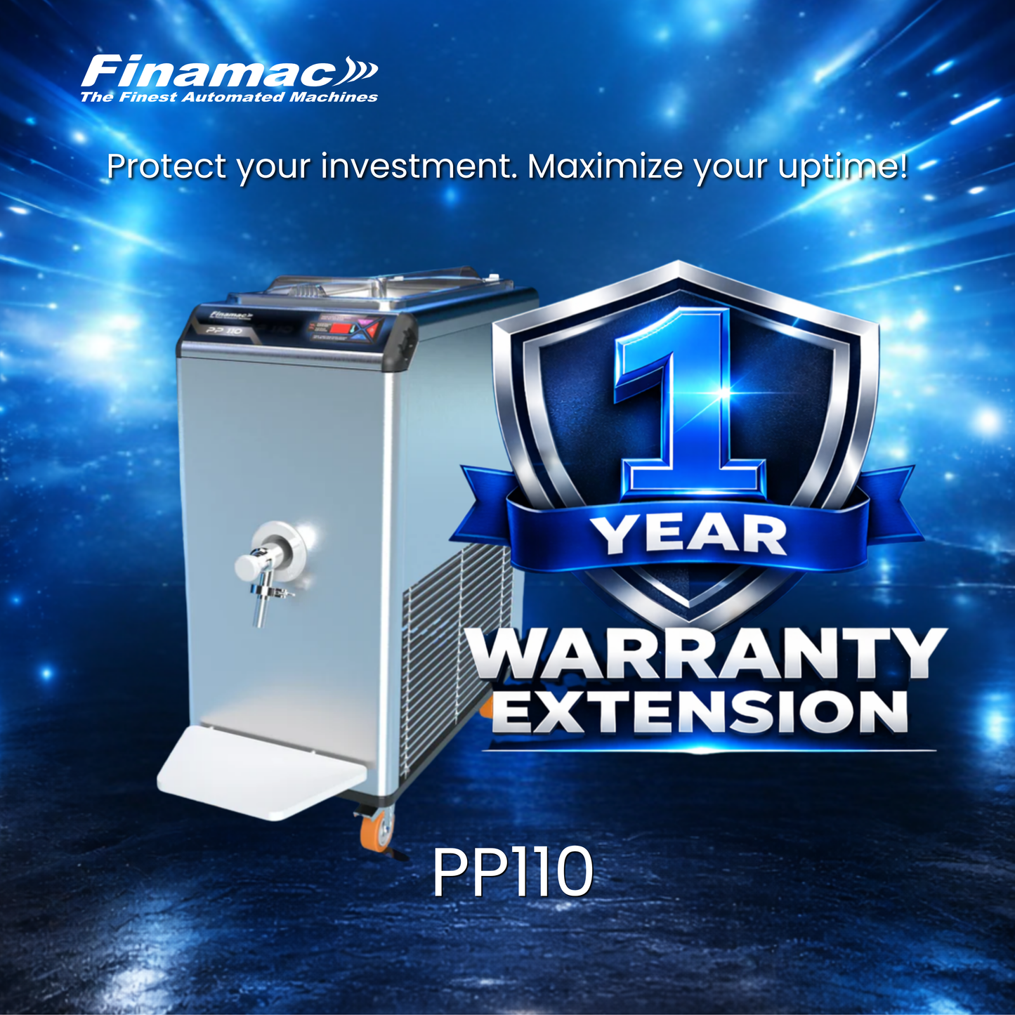 Extended warranty – PP 110
