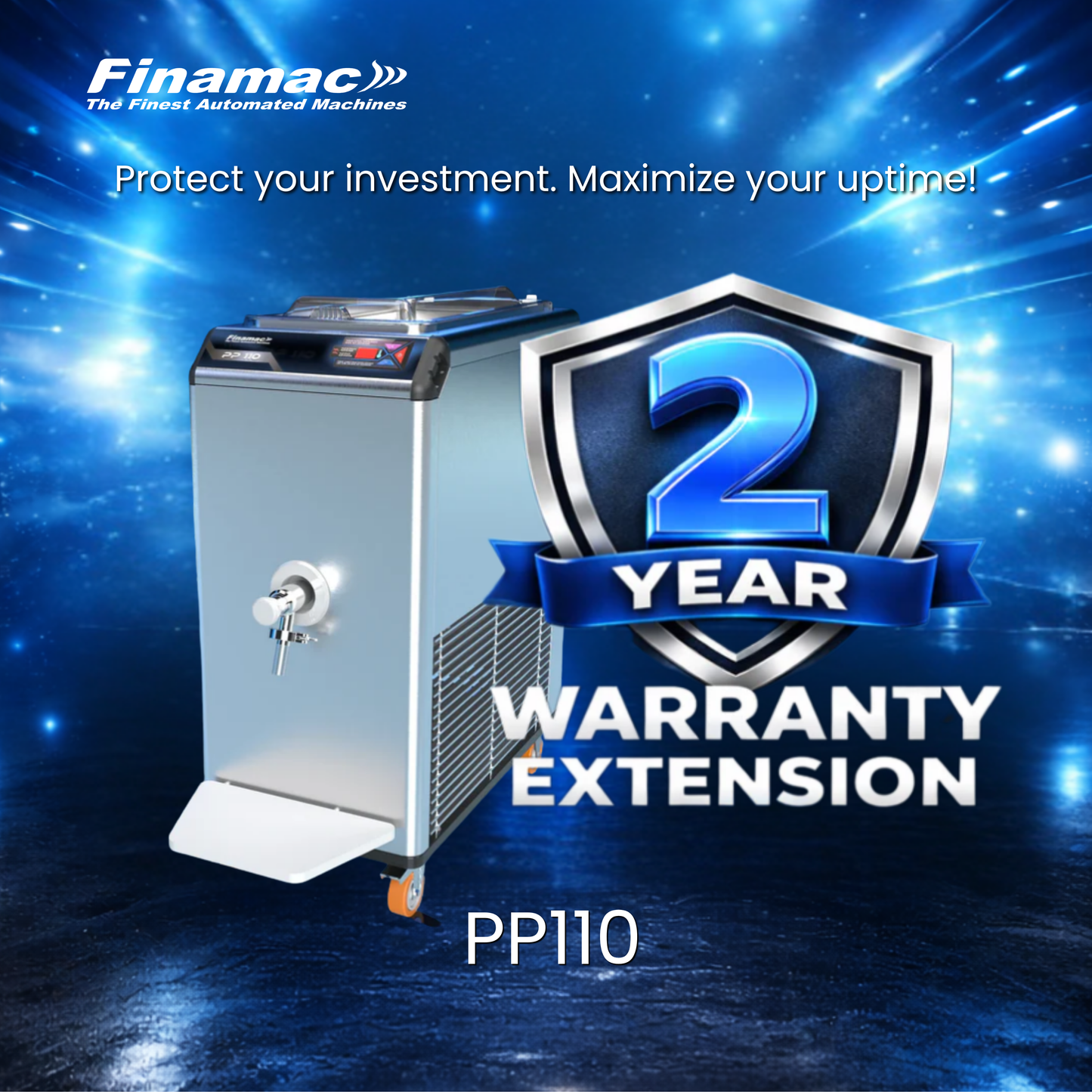 Extended warranty – PP 110
