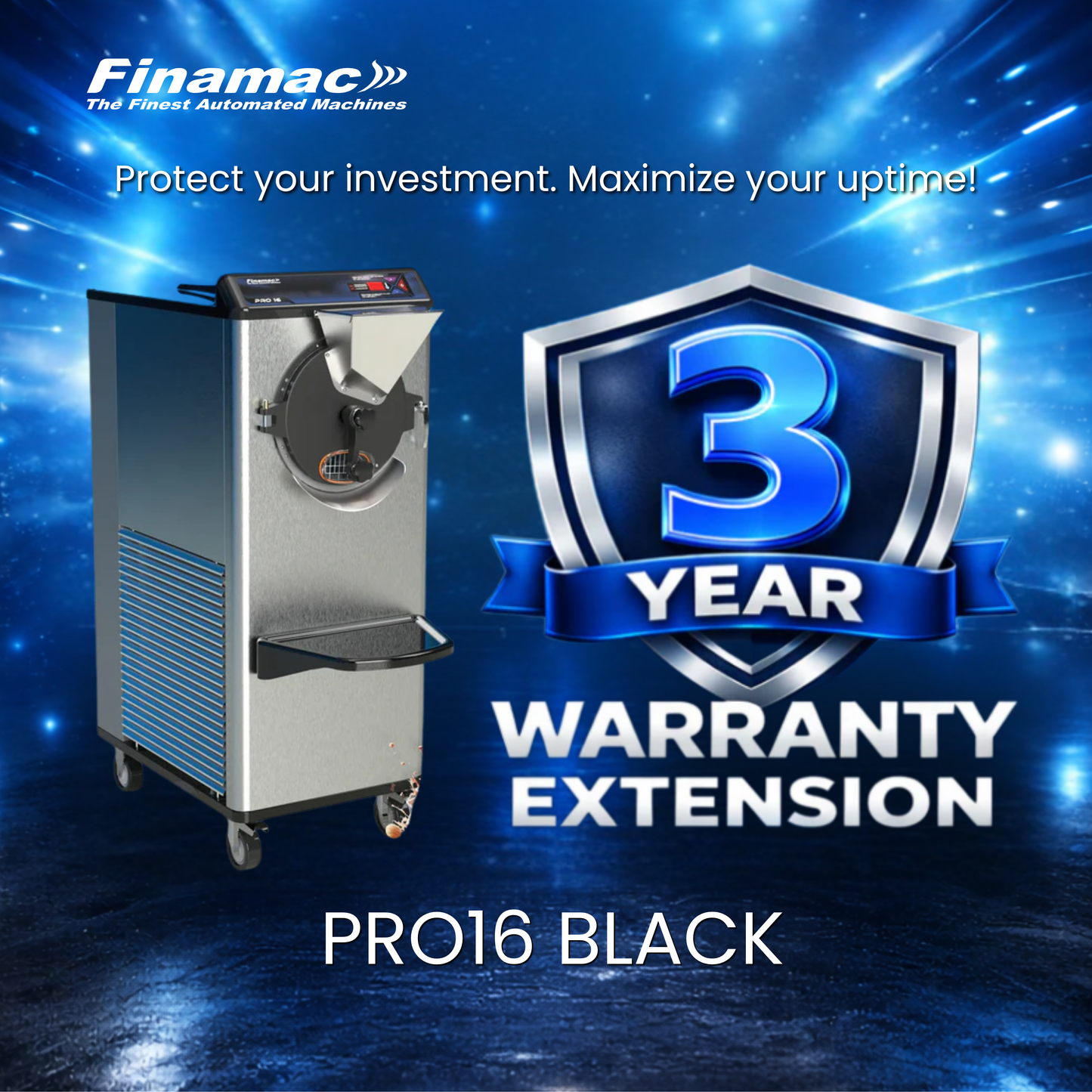 Extended warranty – Pro 16 Black