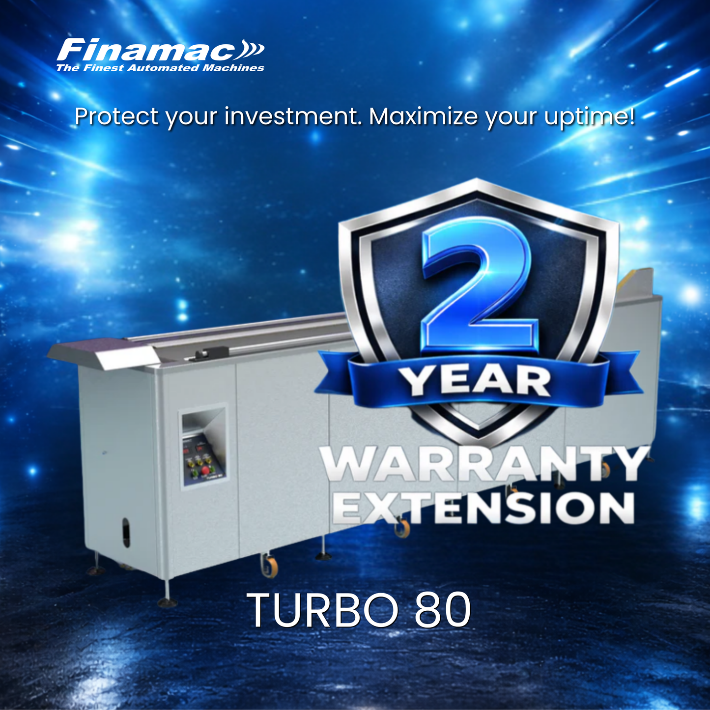 Extended warranty – Turbo 80
