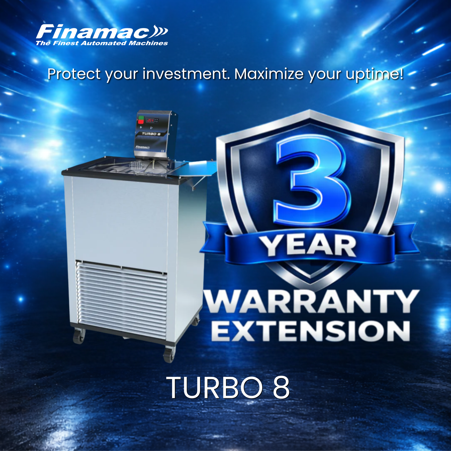 Extended warranty – Turbo 8