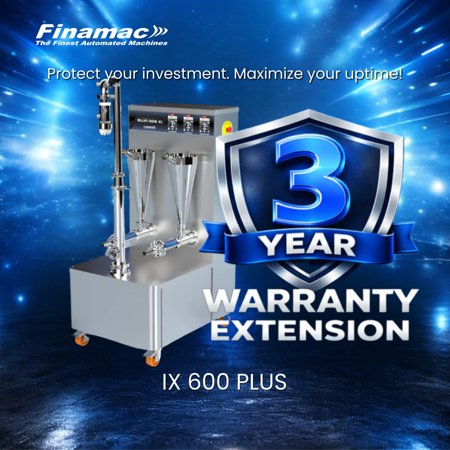 Extended warranty – IX 600 Plus