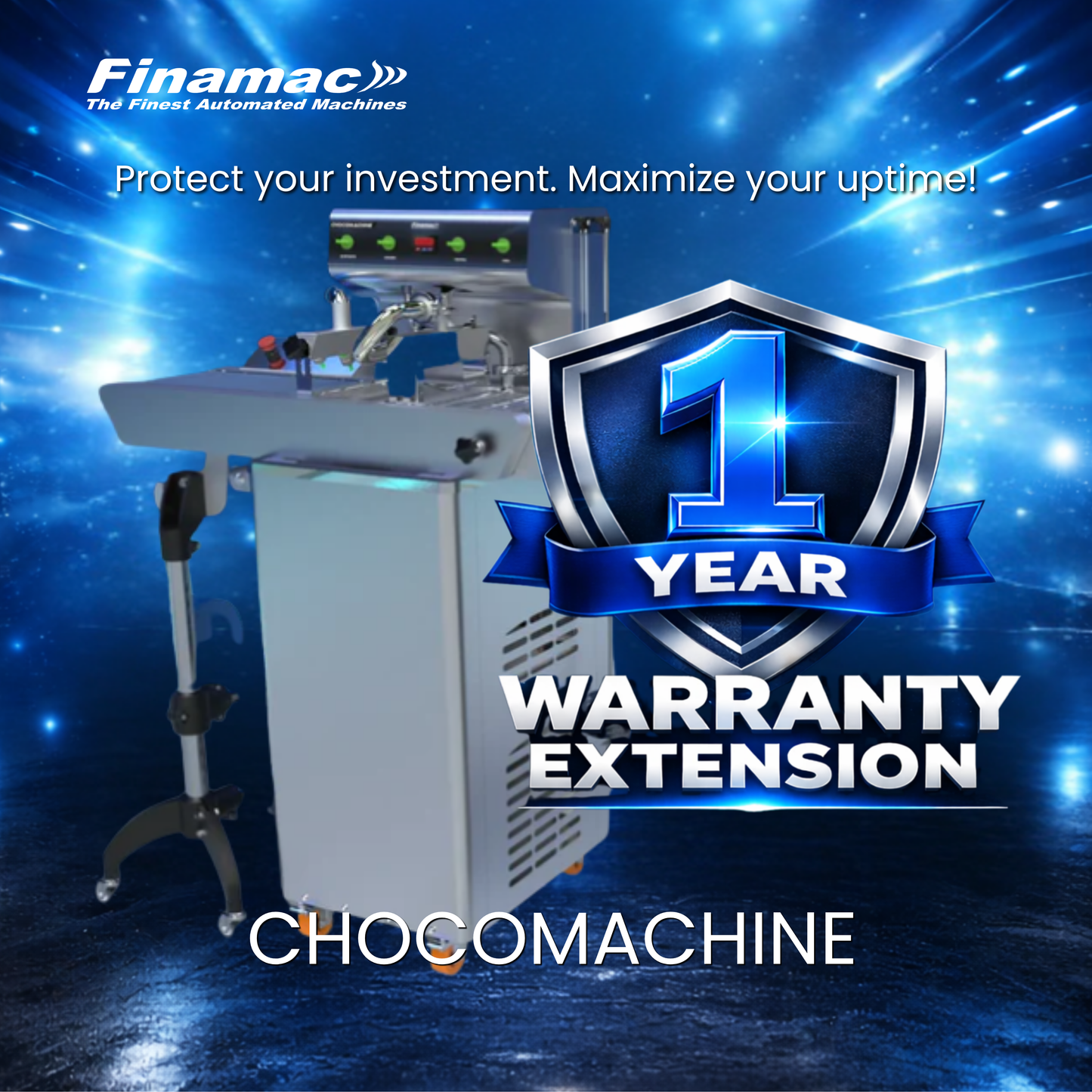 Extended warranty – Chocomachine