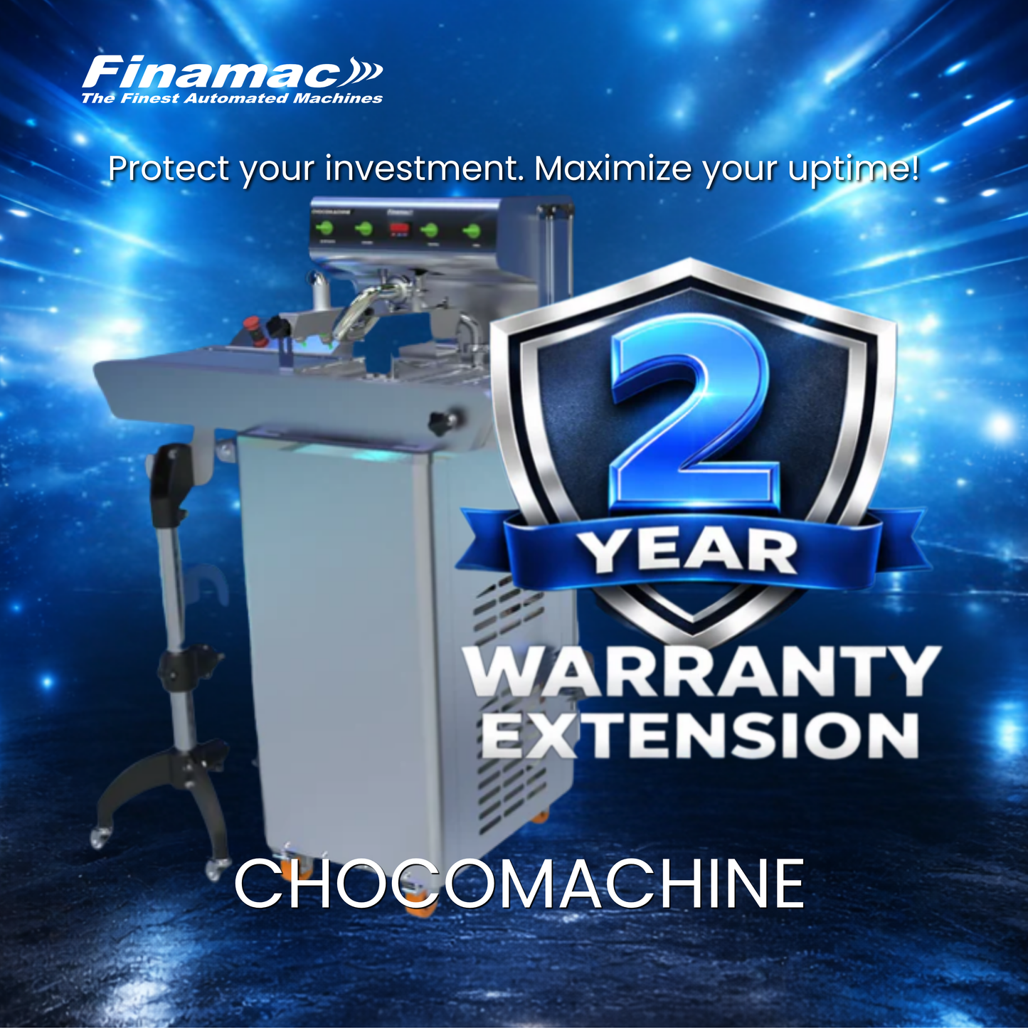 Extended warranty – Chocomachine