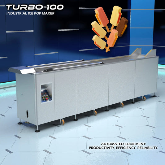 Turbo 100 - Industrial Ice Pop Producer Machine