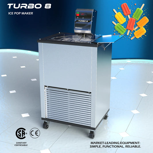 Turbo 8 - Artisanal Ice Pop Machine