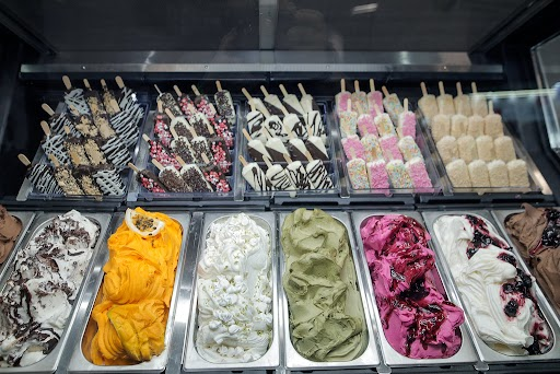Vista Display Case - Ice Cream and Ice Pop Display Case