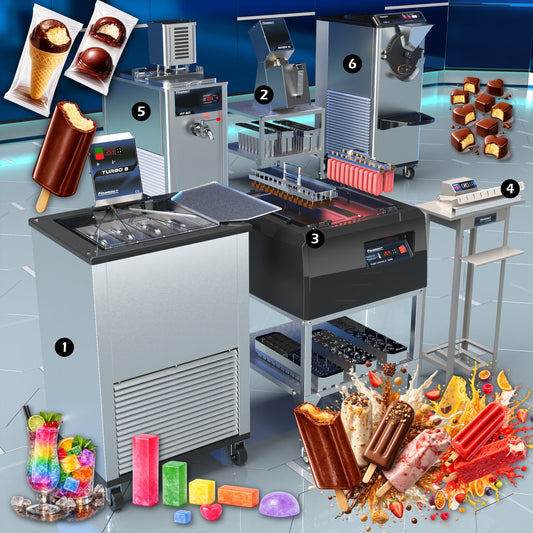 Artisanal Ice Pop and Flavored Ice Production - Full Version