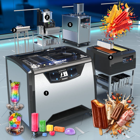 Artisanal Ice Pop and Flavored Ice Production - Intermediate Version PLUS