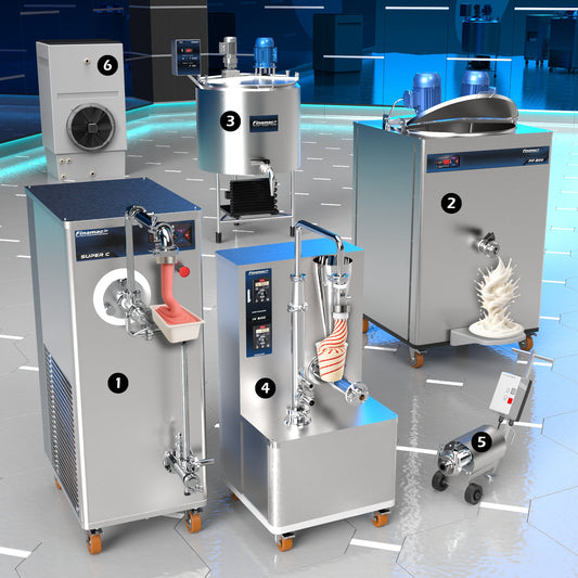 Industrial Ice Cream Production Line – Basic Version