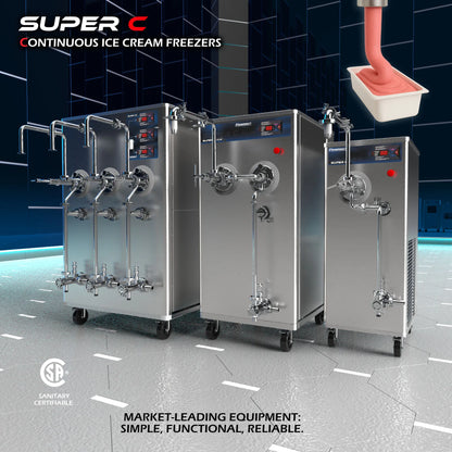 Super C Plus - Continuous Freezer For Ice Cream Production