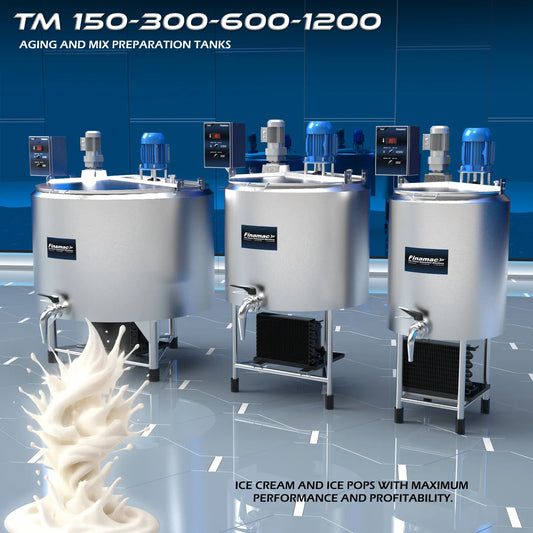 TM 150/300/600/1200 - Maturation Tank for Ice Cream Syrup